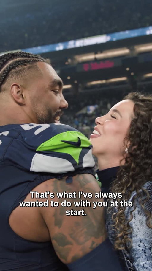 Dream come true for Hailey and Leonard Williams 🫶