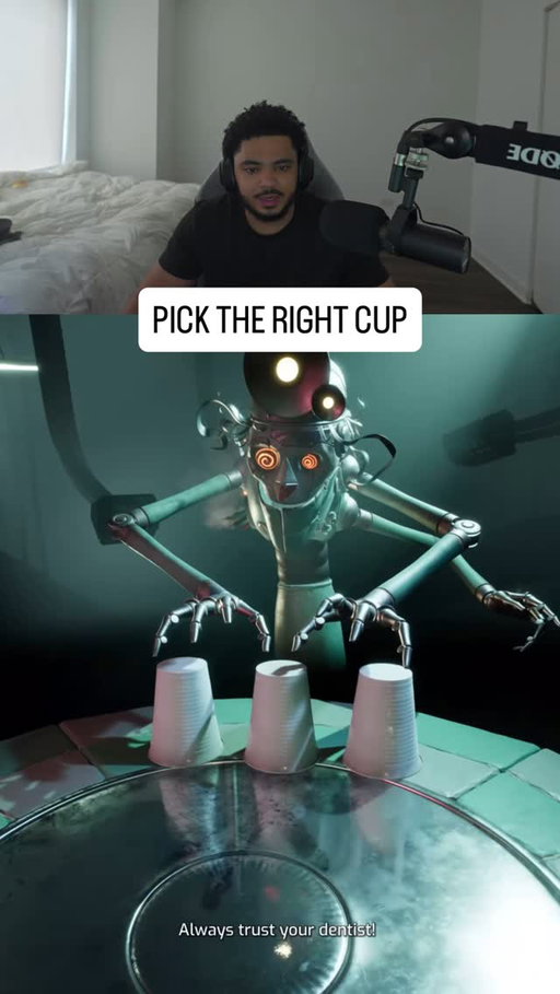 Pick the right cup #indiegames #gaming