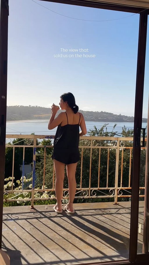 Morning coffees are hitting different 🥹☕️

#newhome #reno #1980shome #coastalhome