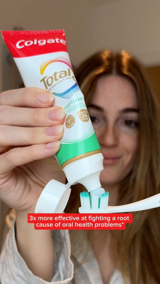 Let's go shopping for oralcare! 🦷 

*bacterial plaque reduction vs. non-antibacterial fluoride toothpaste after 3 months continued use

Buy now at @tesco !

#Colgate