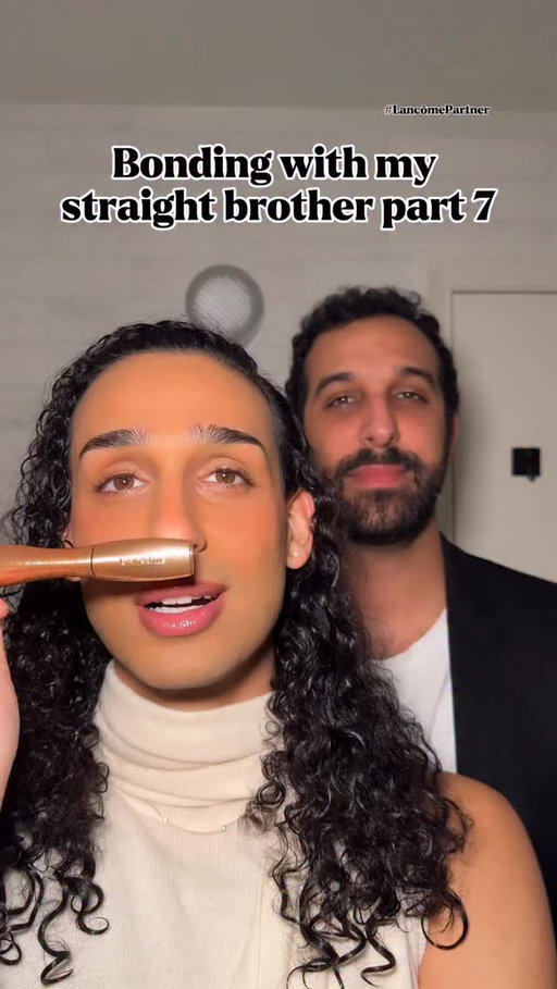 It’s official! Curls have more fun! The new @lancomeofficial Curl Goddess mascara just entered the chat and is here to stay! #lancomepartner #lancomemakeup