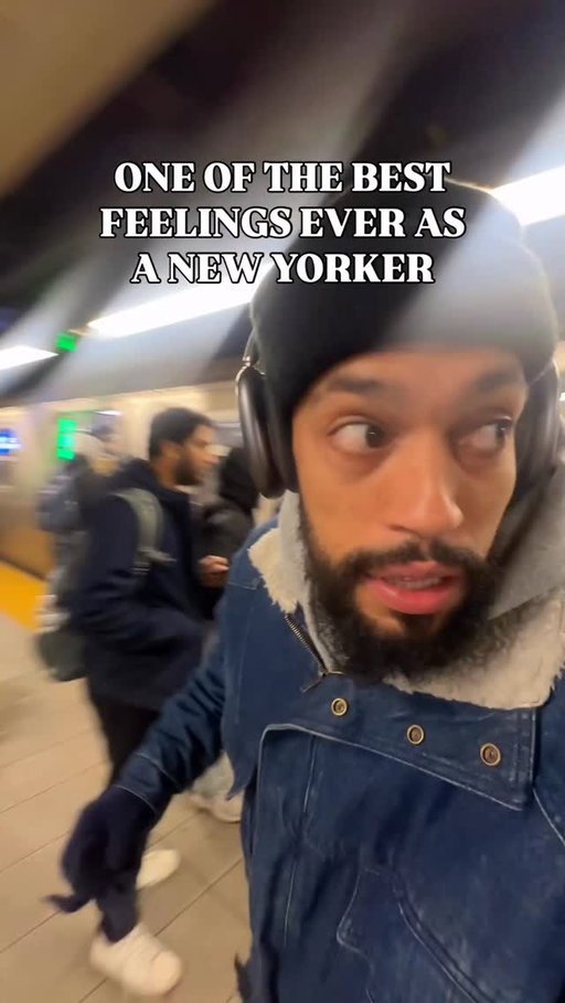 Good morning! Sending my New Yorkers this energy for ya AM commute 😅