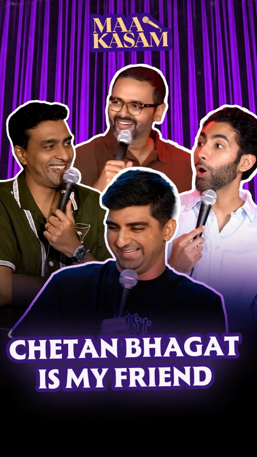 Chetan Bhagat is my friend 

Watch full episode on YouTube. Link in Bio.

To participate in TISS Maa kasam shows send your stories to: tissmaakasam@gmail.com

All links in bio

#tiss #comedy #feelkaroreelkaro #feelitreelit #chetanbhagat