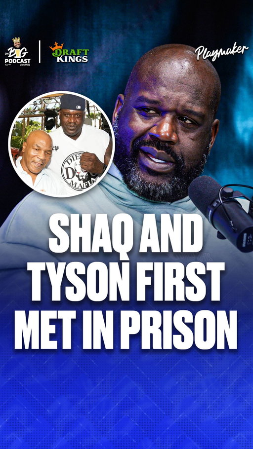 Shaq tells the story of meeting Mike Tyson and his Tiger 💀