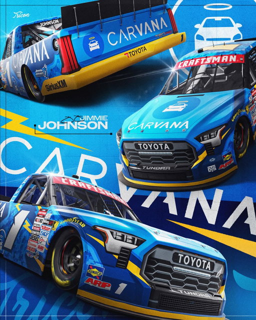 Stylin’ in San Diego 😮‍💨

@jimmiejohnson returns to the west coast in a special scheme, paying homage to his iconic looks of the past 🔥