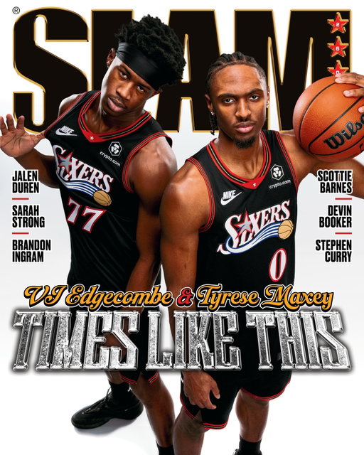Tyrese Maxey and VJ Edgecombe have quickly turned into one of the most electric young duos in the League. The scary part? They’re just getting started. LINK IN BIO for their full SLAM 260 collection.