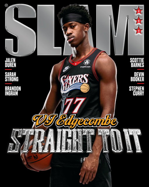 VJ Edgecombe stepped into the league and straight into Philly’s heartbeat. From the jump, it felt right. The rook covers SLAM 260. LINK IN BIO.