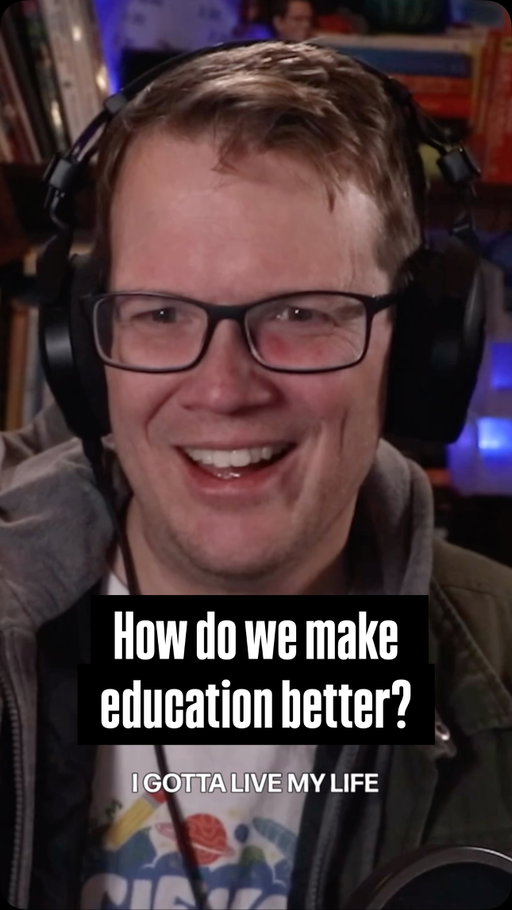 How do we make education better? 

The full interview with Meghan, Executive Producer of Crash Course, is live on Hank’s channel!