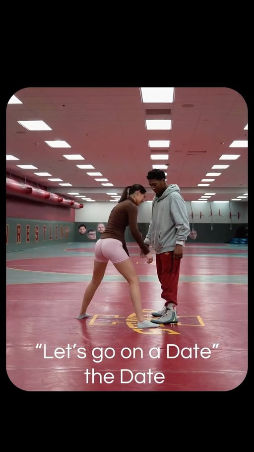 Love showing my girl how to wrestle