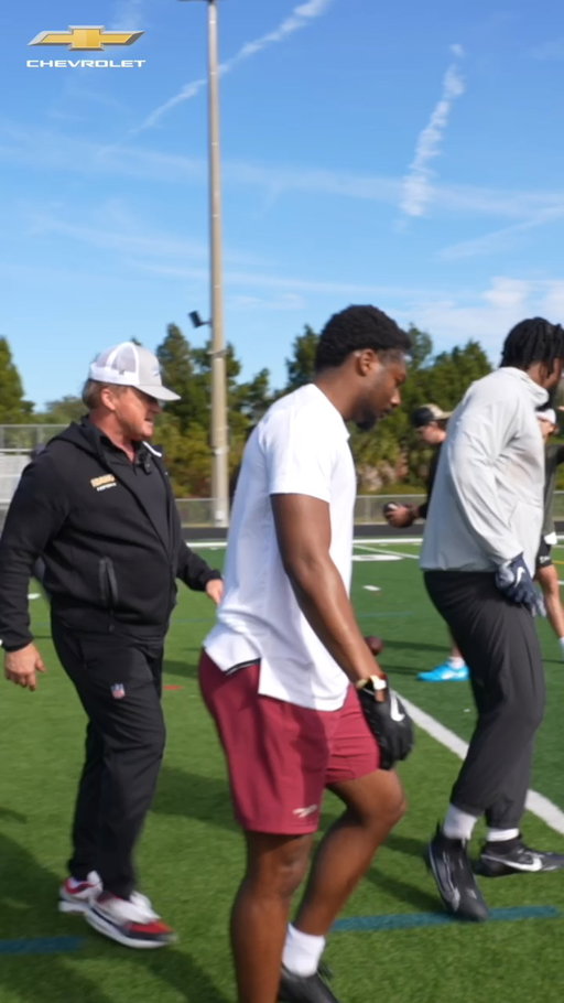 We have to make sure we get in formation correctly... if we don't that's how coaches get fired!

Presented by @chevrolet  #ad #chevy #silverado