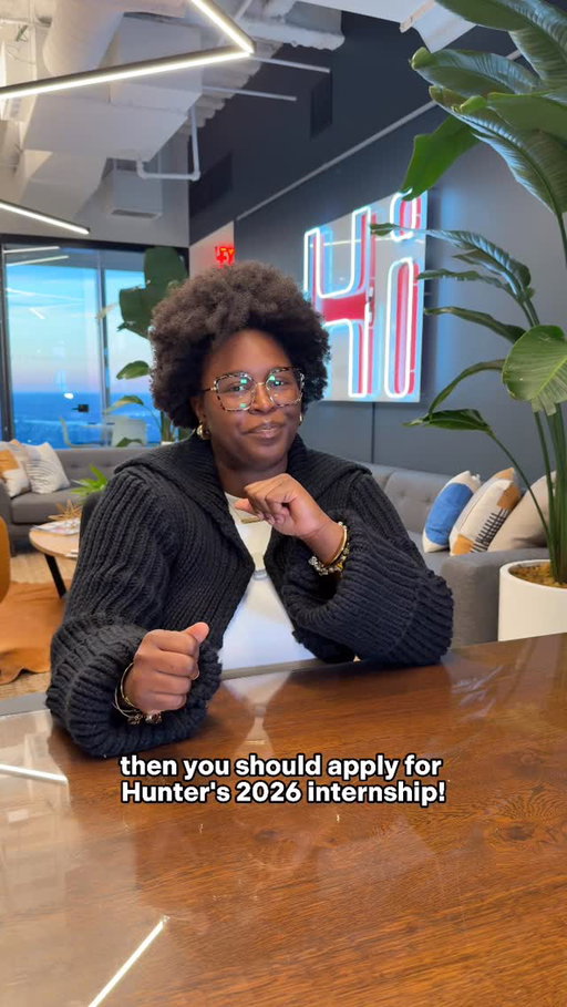 You have less than two weeks to apply for the HUNTER 2026 Summer Internship!

Fetching coffee is not in the job description (though the cold brew here is pretty good). Our program is about getting your hands dirty with real client work, learning from people who’ve been in the industry for decades, and figuring out if this whole marketing and PR thing is actually for you.

Link in bio. #nycinternship