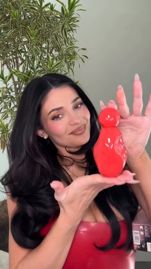 getting ready for valentine’s with cosmic intense ❤️‍🔥 now available at @ultabeauty! an ambery gourmand that is creamier, warmer, and just as addictive as the original ✨ the perfect valentine’s day scent 💋 @kyliecosmetics