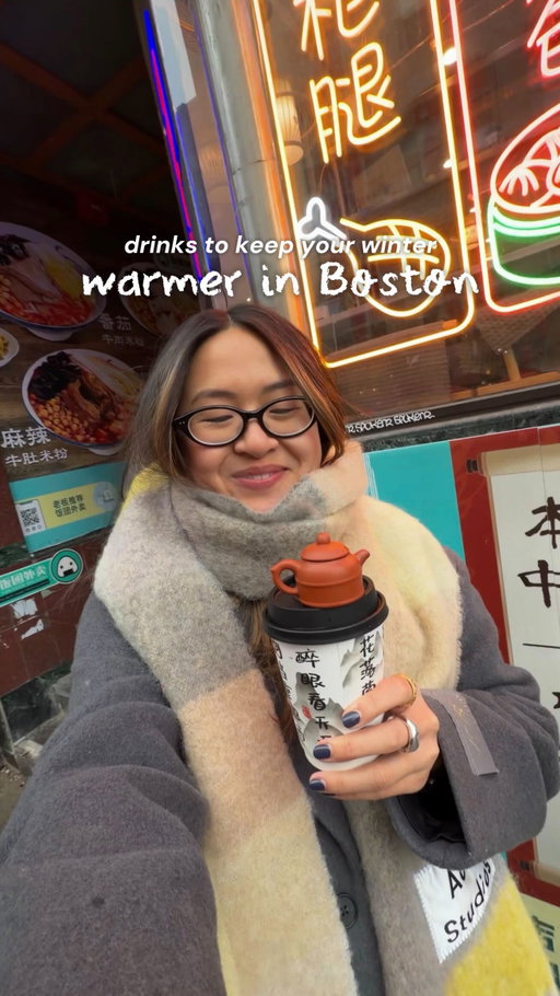 it is absolutely FREEZING in Boston rn so here are some drinks to keep you a little warmer

and places I’ve made the effort to leave the house for ❄️

all the deets below ⤵️

📍Jibei Chuan
I usually wait things out after seeing it go viral, and this QT drink was on my mind so I made it over to Chinatown to try this. was it the best HK milk tea I’ve ever had?? no but it was good! and cute!! and like $5ish!!!! the teapot “steams” forever too it’s just so adorable 🫖🧋

📍@jaduboston 
JP is a little out of the way for me (commute wise) but it’s always worth it when I take a step inside their cozy space. I tried their hot Cardamom and Clove Latte last year and was obsessed (cold is delish too), so I knew I’d enjoy their Chinese Five Spice latte this year. perhaps it was also from the kick in their bfast sandwich, but I swear towards the end of my drink, I really tasted the spice 😂 mugs by @mak_ceramics_ <33

📍@mai.izakaya 
word on the street is they use Godiva chocolate and you knowwww that’s the legit stuff 🍫 the base tastes amazing already so making it a lil boozier is really a treat, and I love the thin croissant 🥐

🍵 BONUS I added @phinista.cafe in there because I literally stepped in the snowiest conditions and went ON THE TRAIN for this because I needed my matcha fix and their pandan matcha saved the day. this is at their Cambridge location right by Porter station on the red line!

follow @viviandfoodie for more recs in Boston✨
 
#boston #bostonfood #chinatown #winter #dessert winter in boston, cafes in boston, matcha in boston, cocktails in boston, boston waterfront, chinatown boston