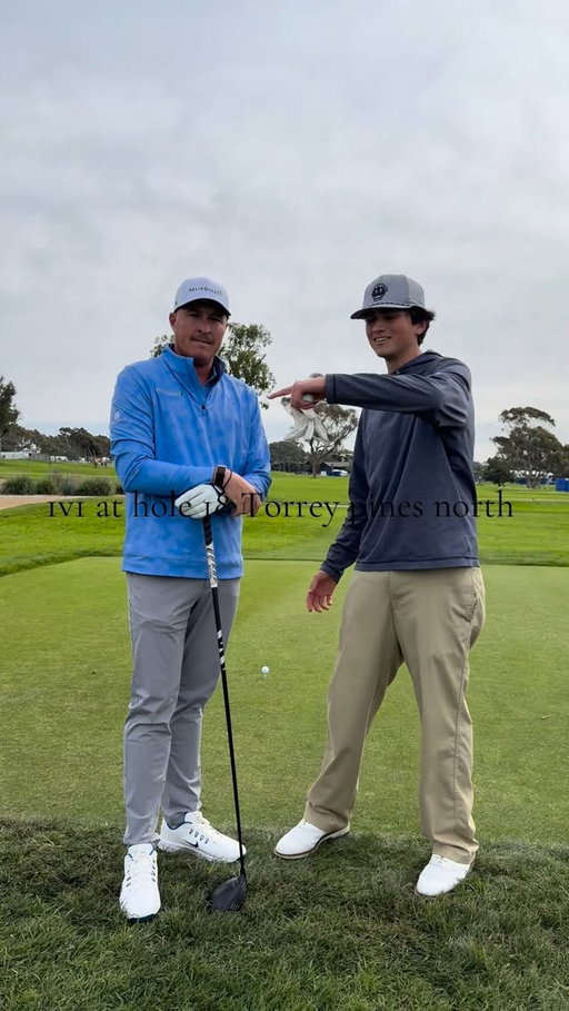 Pro vs not pro @kjroy_ #fyp #golf #pure