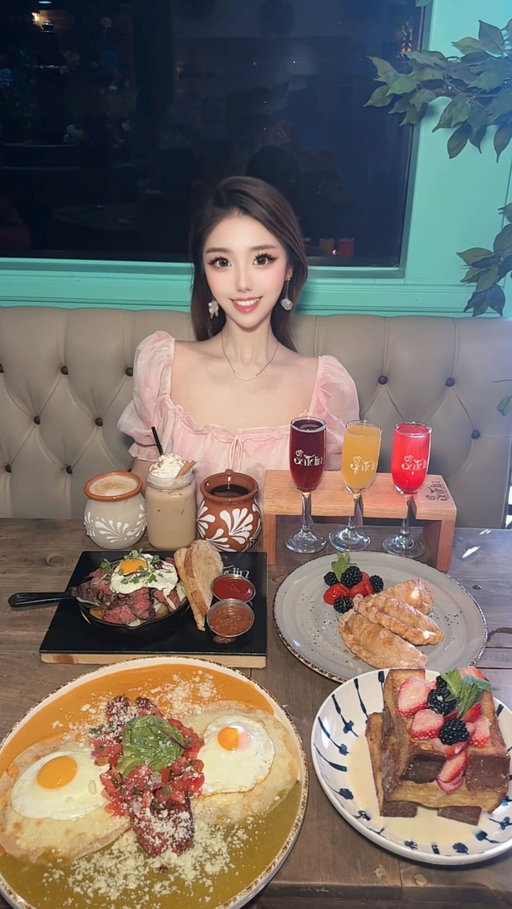 I found the perfect brunch spot with beautiful decors and amazing food! 😋✨ @jardinoc 
Jardin Autentica Cocina
📍 331 N Tustin St, Orange, CA 92867

If you love elevated Mexican brunch with comforting flavors and beautiful presentation, Jardin Autentica Cocina is such a lovely spot 🌿✨
Everything feels warm, homemade, and thoughtfully done.

Here’s what we ordered for brunch:

Starter:
• Arroz con Leche Empanadas — homemade rice pudding empanadas, lightly crisp and perfectly sweet 🥟✨

Main dishes:
• Tres Leches Toast — brioche soaked in three milks with mixed red fruits 🍓🍞
• Cazuela — skirt steak skillet with sunny-side-up egg, papas campesinas, pepper jack cheese, and sourdough 🍳🥩
• Divorciados — two eggs with warm tortillas, refried beans, jack cheese, chorizo, avocado, chipotle & tomatillo sauces 🌶️🥑

Drinks:
• Mimosa Flight 🥂
• Mazapan Espresso Latte ☕️
• Iced Horchata Espresso Latte 🧊
• Cafe de Olla 🤎

Comforting, flavorful, and perfect for a slow brunch — Jardin is such a good spot to relax and enjoy the moment ✨