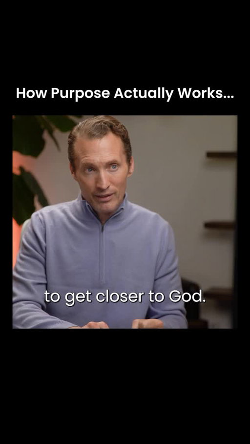 What is your purpose?

Send this to one person who needs to hear this message today!