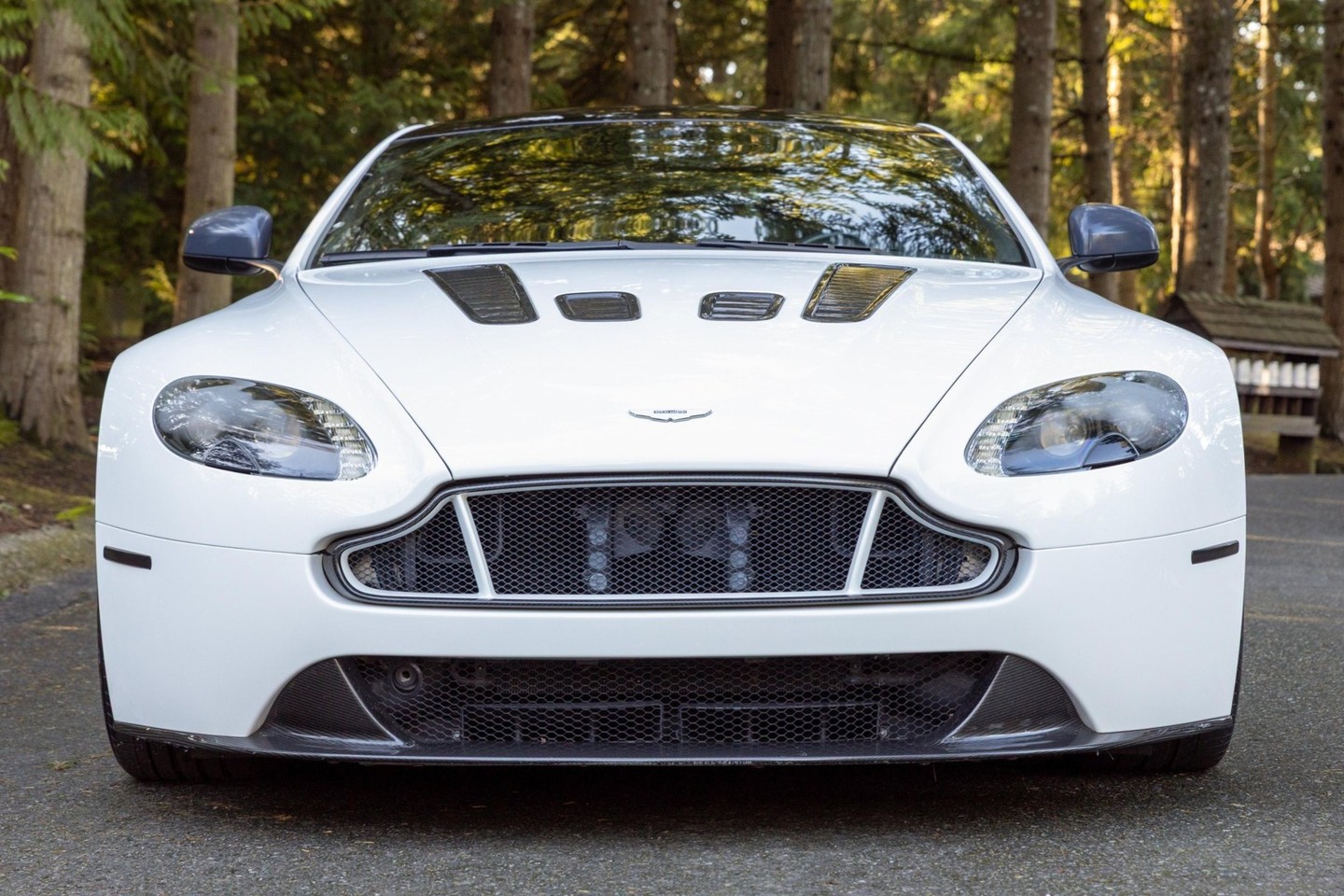 The V12 Vantage S: Aston's most powerful NA engine, crammed into their smallest chassis.

This 2015 example features a 565-hp V12 engine, only ~17,200 miles, and it comes in mostly unmodified condition making it one of the most extreme road cars Aston Martin ever produced.

Live now on @carsandbids!