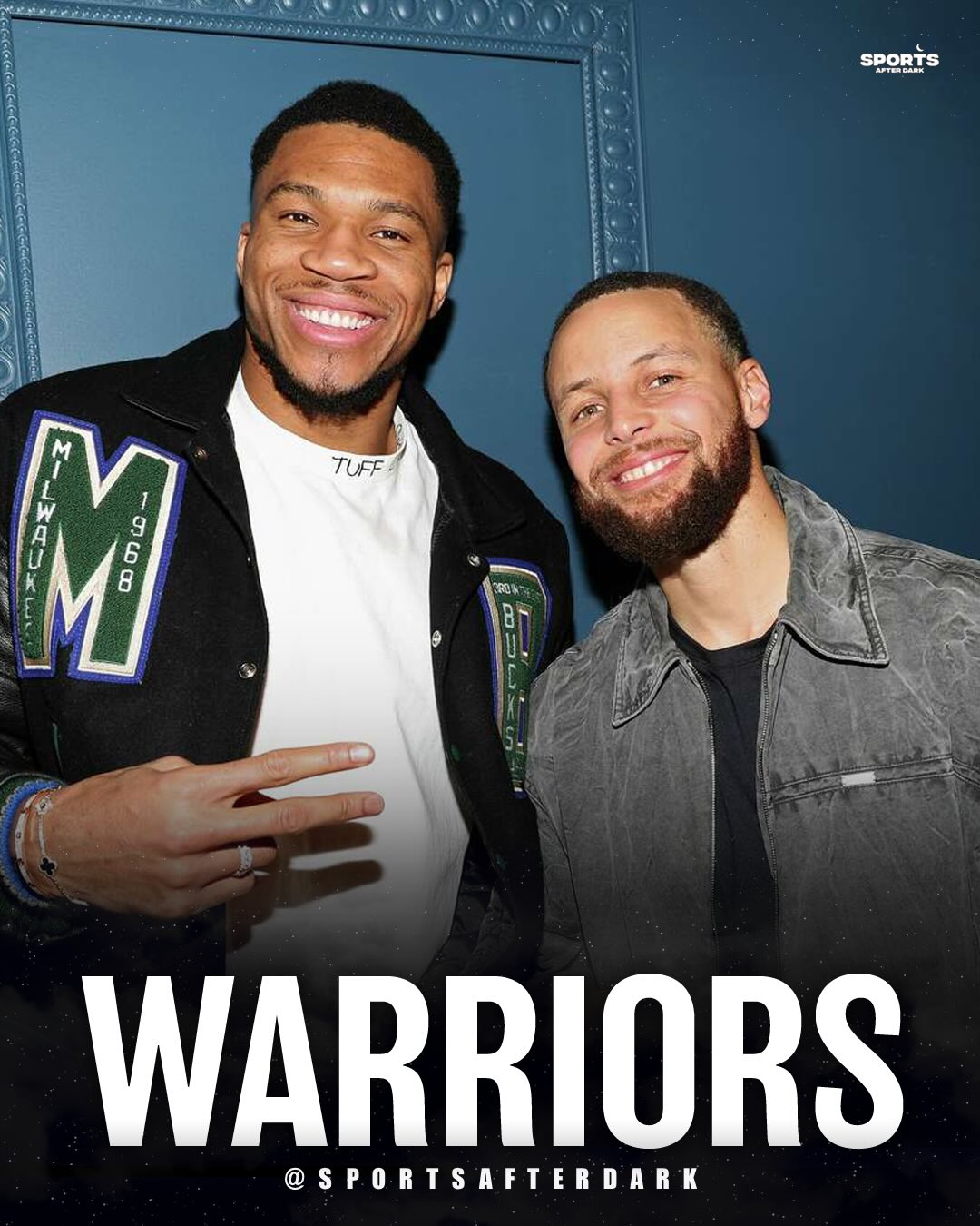 BREAKING: The Golden State Warriors are reportedly willing to give ALL of their future 1st-round draft picks THROUGH 2032 for Giannis Antetokounmpo.
🤯 

The Warriors are ready to offer Jonathan Kuminga, Brandin Podziemski, an INSANE pick haul, plus matching salary.

This is a wild developing story as it’s publicly known now that Giannis wants out before the trade deadline. The Warriors have also been linked to rumors with Giannis for years. 

Don’t forget that Giannis was the only non-Warriors player in attendance at Steph’s private party in the Bay Area last February. 

Both stars are also represented by the same Agency. 

Are we about to see the duo of Giannis Antetokounmpo & Stephen Curry in the Bay Area 🔜?

🙏🙏

📸 @anthony_slater / @ESPN