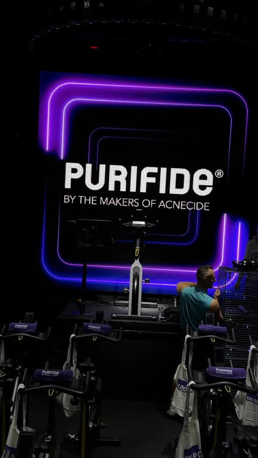 Yesterday, we welcomed press, content creators and the @acnecide community for Ride With Purifide, an exclusive ride class at @1rebel. 

A live DJ set the vibe in the studio, while guests put the sweat proof ability of Purifide’s Power Patches to the test! Thank you to everyone who joined us 💜