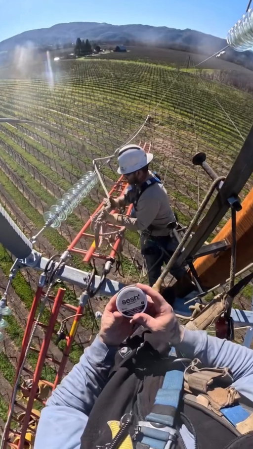 60 feet up. Zero breaks needed. Your new modern ritual fits anywhere.