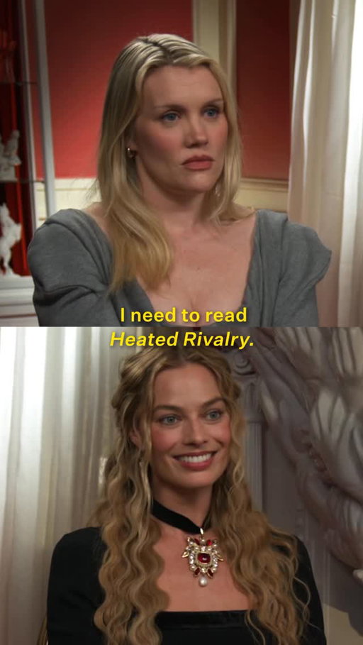 As if we needed another reason to be jealous of Margot Robbie… she’s embarking on her #HeatedRivalry journey soon. 

Interview: @ladytomhanks #WutheringHeights #MargotRobbie #EmeraldFennell