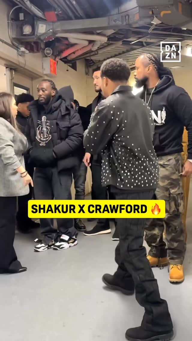 Shakur has arrived with Terence Crawford 🔥👀

🎟️ Buy #RING6 | Teofimo Lopez vs Shakur Stevenson | Jan 31 | Exclusively on DAZN | @ringmagazine 🤳