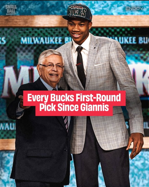 Drafting hasn’t been kind to the Bucks lately 😬

#nba #basketball #bucks #sports