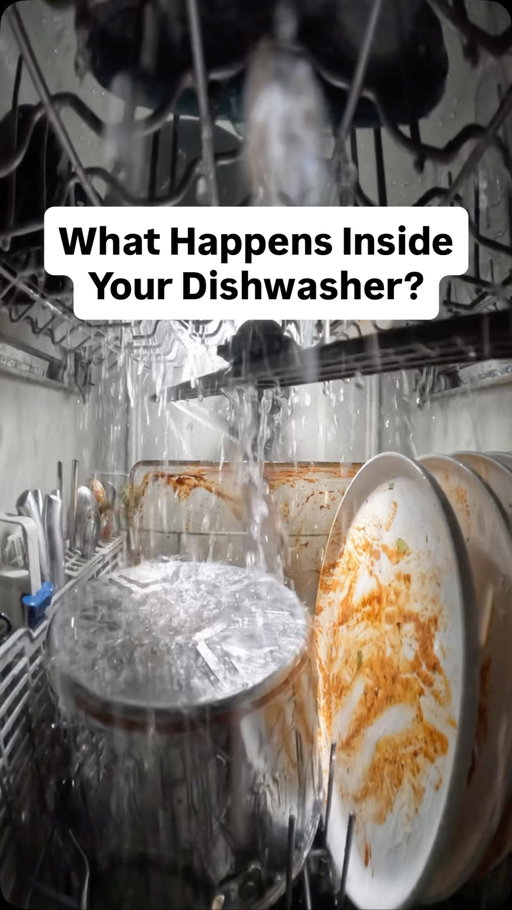 What happens inside your dishwasher?