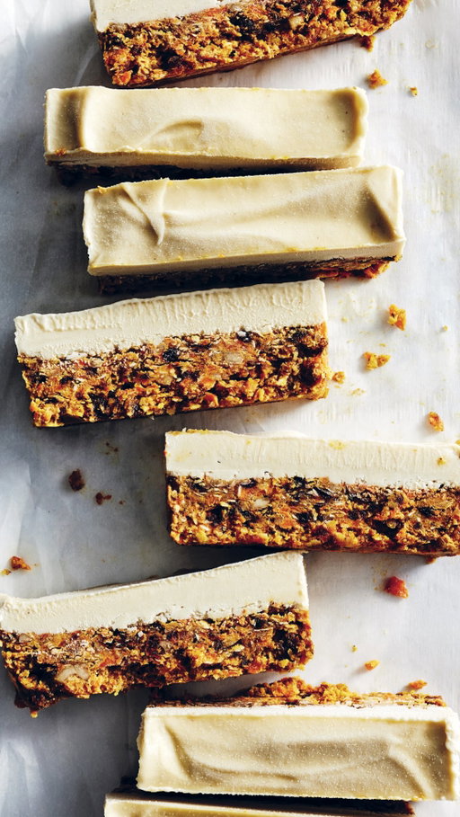 Every year I look forward to making a batch of these high protein carrot cake freezer bars 🥕

Find the recipe below and on page 247 in my cookbook, Simple Feel Good Food. Tap the link in my bio to get your copy now!

Carrot Layer:
* 12 soft Medjool dates, pitted
* 1½ cups chopped carrots
* 1 cup shredded coconut
* 1 cup walnuts
* 1 teaspoon cinnamon
* ½ teaspoon nutmeg
* Heaping ¼ teaspoon sea salt

Cashew Frosting Layer:
* 1½ cups raw cashews*
* ½ cup full-fat coconut milk
* ¼ cup maple syrup
* 1 tablespoon fresh lemon juice
* 1 teaspoon vanilla extract

Instructions:
Line a 9×5-inch loaf pan with parchment paper.

Make the carrot layer: If your dates are not soft, soak them in a small bowl of warm water for 5–10 minutes. Pat dry before using. Add the dates, carrots, coconut, walnuts, cinnamon, nutmeg, and salt to a food processor. Pulse until the mixture sticks together when pinched.

Make the cashew frosting layer: In a high-speed blender, combine the cashews, coconut milk, maple syrup, lemon juice, vanilla, and salt. Blend until smooth and creamy.

Press the carrot mixture firmly into the prepared pan. Spread the cashew mixture evenly on top.

Freeze for 8 hours or overnight. Slice into bars. If too firm, let sit at room temperature for about 10 minutes before serving.

* If not using a high-speed blender, soak the cashews for at least 4 hours or overnight before blending. You may need to blend longer to achieve a smooth, creamy texture.

https://amzn.to/4qIEOyJ

#lovenandlemons #carrotcake #nobakedesserts #vegandesserts