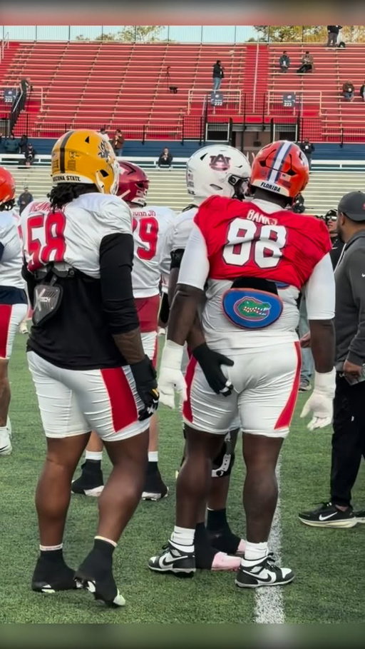 “THAT’S WHY THEY BROUGHT ME HERE” - Caleb Banks, probably. 

#TheDraftStartsInMobile