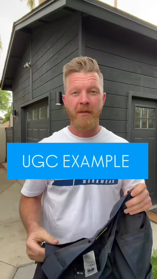 Recent UGC work! DM or email me if you need a Male UGC creator!