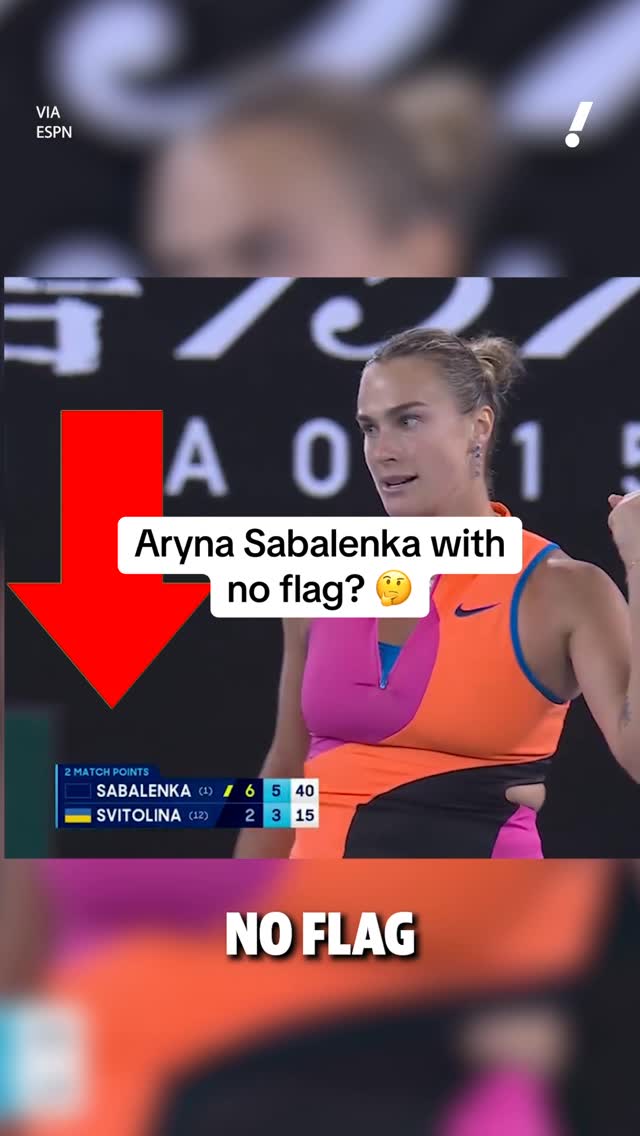 Russian and Belarusian players can’t represent their countries at Grand Slam events and major team competitions.