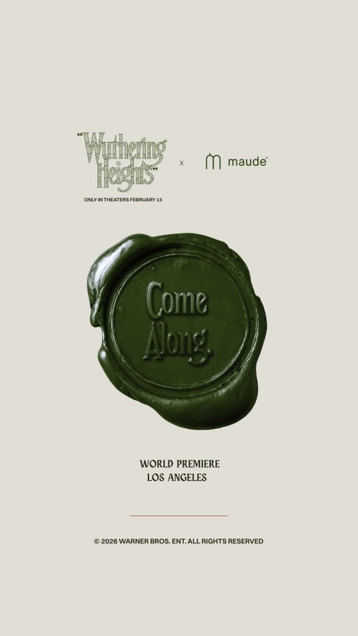 last night for the #WutheringHeightsMovie premiere.

The come undone kit is inspired by the untamed moors in Emerald Fennell’s “WUTHERING HEIGHTS”. Burn No. 3 fills the air with sandalwood, vetiver, eucalyptus, cassis, musk, and amber, setting the mood and stirring desire before touch begins. Oil No. 0 invites slow, deliberate closeness, turning every press and pause into a meditation on tension and release. Like the moors, longing builds naturally, wild and unstoppable. Step into the landscape of desire and memory comes undone.

shop the come undone kit
#WutheringHeightsMovie only in theaters February 13
© 2026 Warner Bros. Ent. All Rights Reserved