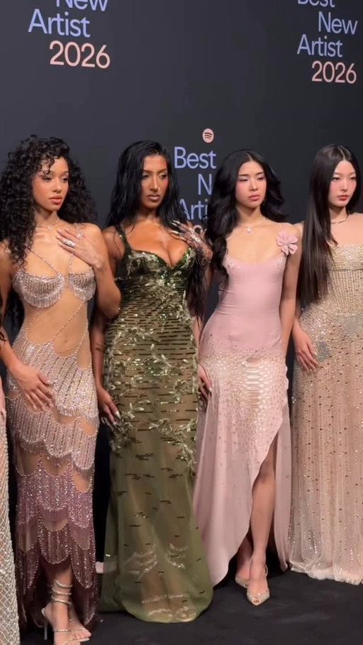 Our girls @katseyeworld have arrived @spotify’s Best New Artist party!

Video: @tashasheridan
