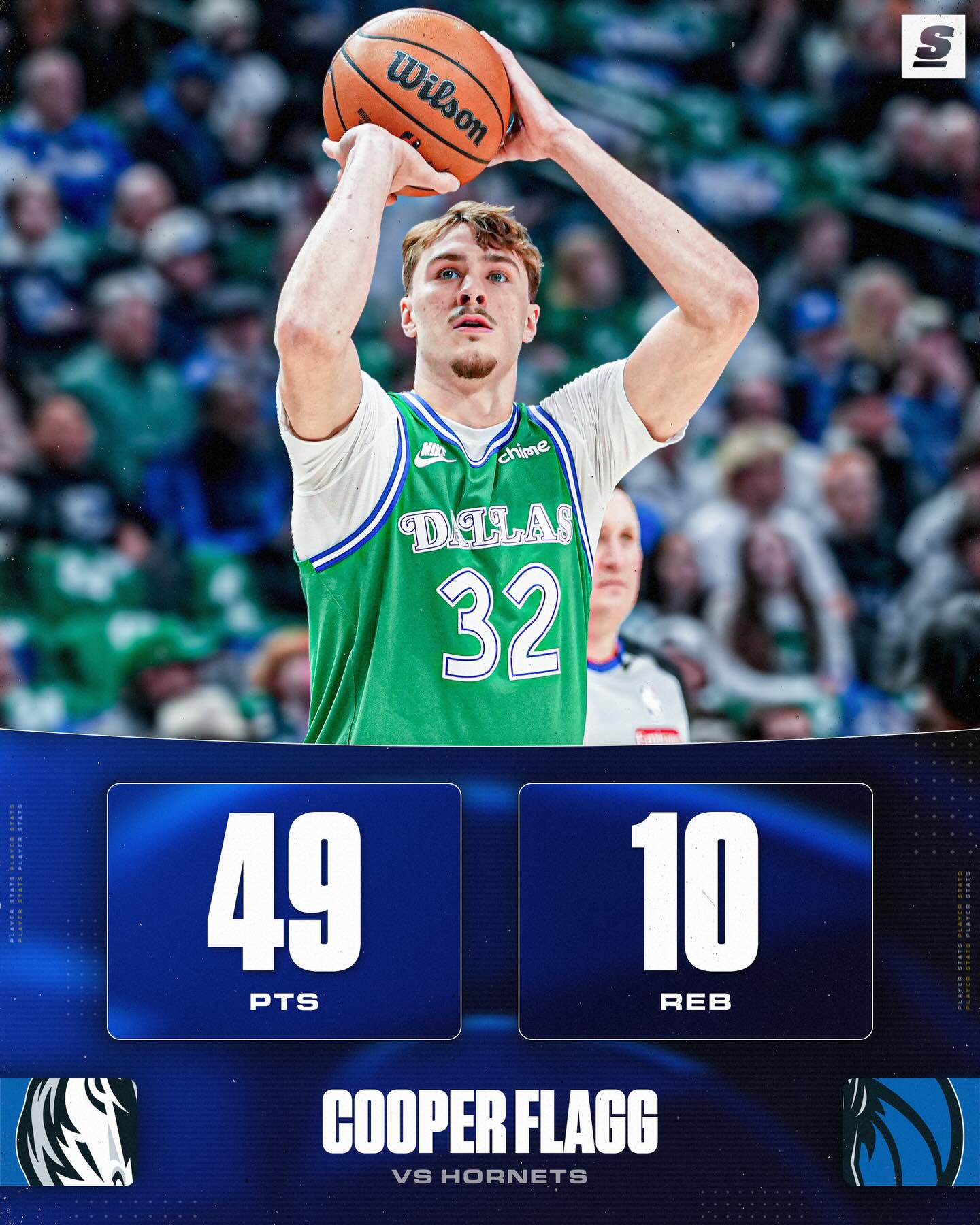 COOPER FLAGG WITH THE MOST POINTS BY A TEENAGER IN NBA HISTORY AND IT STILL ISN’T ENOUGH FOR THE MAVS 🤯😳