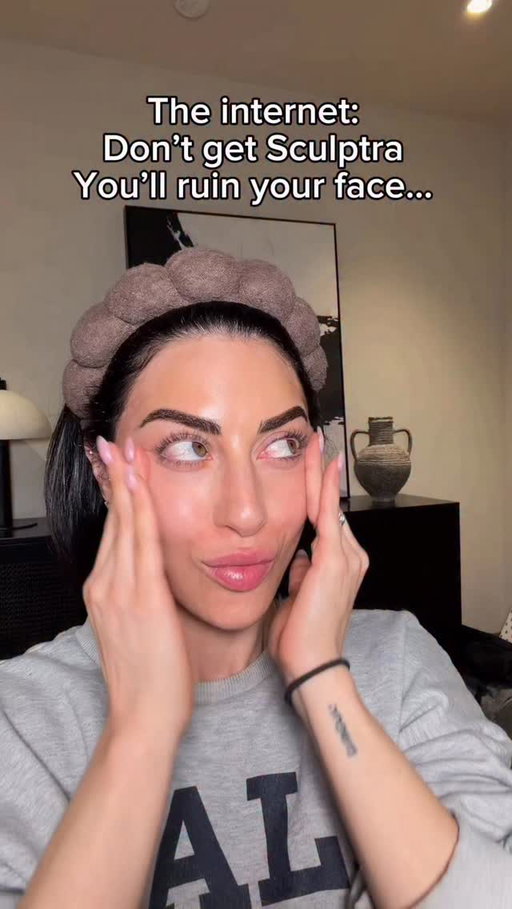 Little sneak 👀 into my 2 month Sculptra results 
This is just a reflection of my own personal experience with 1 vial, over 2 months. Not necessarily reflective of anyone else. I will share more soon. But as you can see the results of this treatment are very natural looking. It doesn’t add volume directly, but forces your body to stimulate its own collagen and elastin, which can add a little bit more structure and a very gentle volume. I look honestly just more rested if anything and refreshed and I’m excited to see what more time gives as well as the second vile that I did this week.
.
I did this @cliniqueantiaging with Dr Stolovitz. You should be highly selective with who you allow to do any of theee procedures but especially Sculptra. I highly recommend her if you’re looking into it 
.
.
#sculptra #skinhealth #beforeandafter