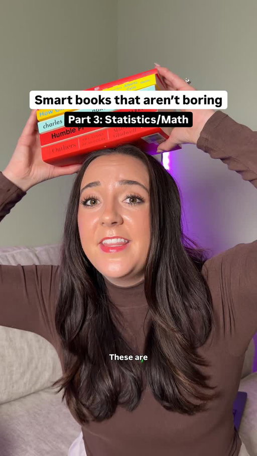 My fave stats & math books ⬇️

🏷️ Save these for later! Comment “books” for the full list in Substack!

1️⃣ How to Lie with Statistics by Darrell Huff
2️⃣ How Chart Lie by Alberto Cairo
3️⃣ Naked Statistics by Charles Wheelan
4️⃣ Humble Pi by Matt Parker
5️⃣ Outliers by Malcolm Gladwell