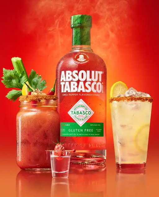 Tabasco is one of the most popular hot sauces in the world. The distinct flavor of its signature piquant red peppers has been used to add a spicy kick to food since 1868.⁠
⁠
One of the reasons for Tabasco’s enduring popularity is its flavor’s versatility. Everything from pizza to eggs, seafood, and vegetables pairs well with Tabasco’s hot sauce. But now, Tabasco and Absolut are setting out to prove that even vodka is better with a touch of the Louisiana original.⁠
⁠
Link in bio for the full article. #design #branding #linkinbio #graphicdesign #packagingdesign #thedieline #dieline #packaging