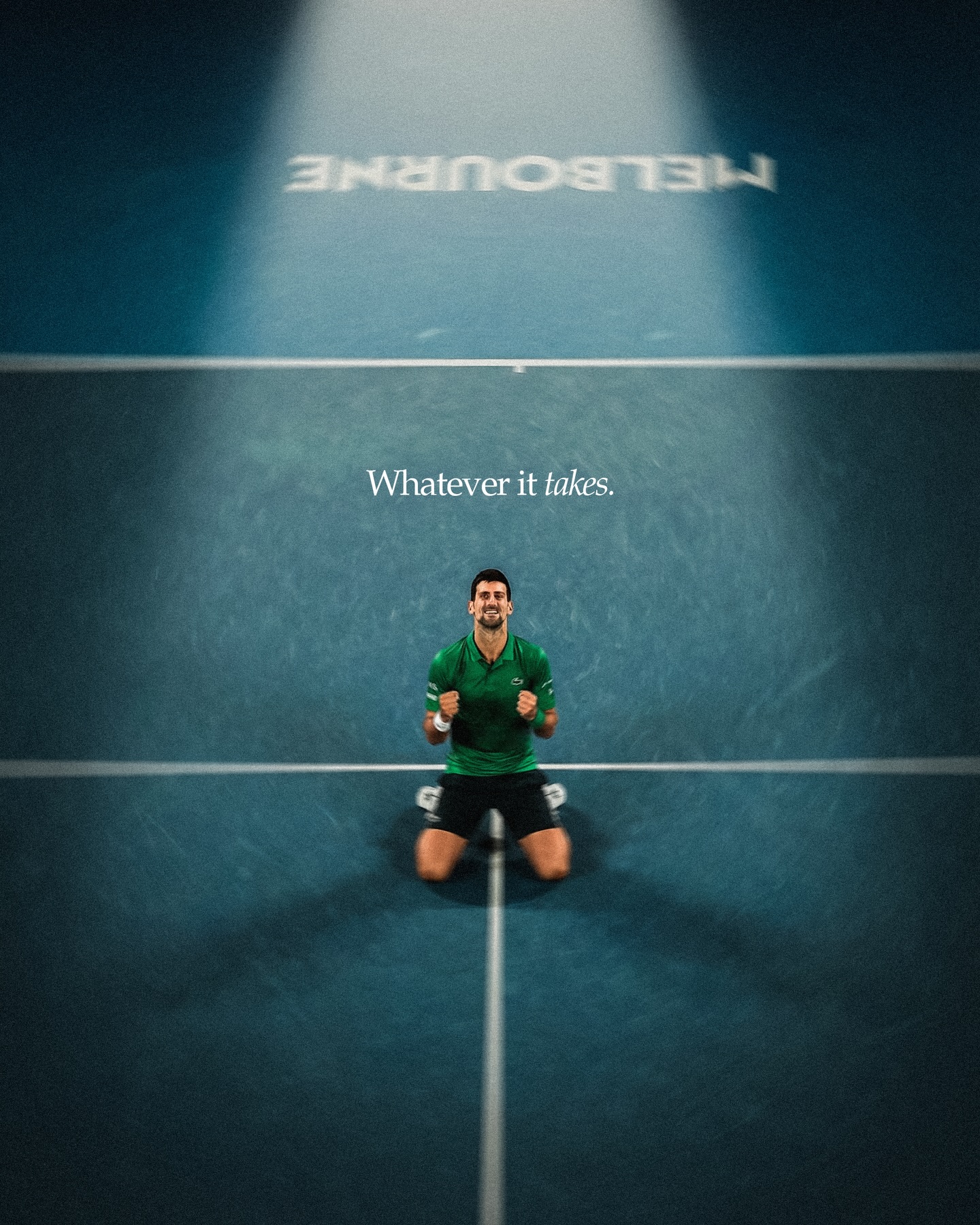 38 years old. 38 career grand slam finals.
Whatever it takes. Every time.

#Djokovic #AusOpen #IKONICK
