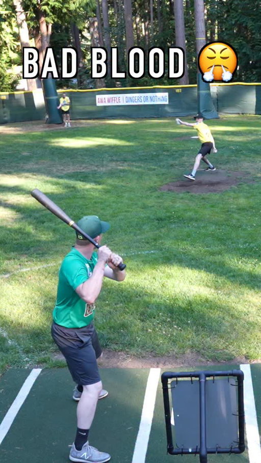 Best Redemption in Wiffle Ball History?😤 #dingersornothing #wiffleball #baseball