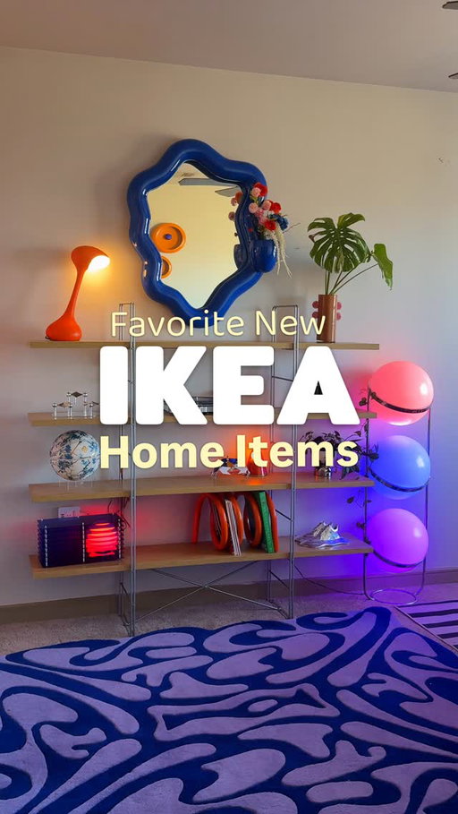 Favorite new IKEA home items that instantly upgraded my space. Affordable design, playful color, and that cozy-but-cool vibe Im always chasing! 💛

Save this post for later if you need apartment decor inspiration. 🤗🏘️

colorful home decor, dopamine decor inspo, maximalist interiors, ikea home finds, interior design inspiration, modern apartment decor, playful interiors, mood lighting decor, affordable design, aesthetic home, bold interiors, cozy modern decor, statement decor, home styling ideas, trending interior design