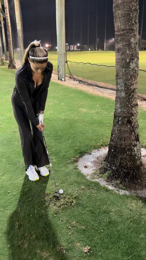 Is this an impressive golf shot?