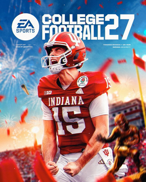 COLLEGE FOOTBALL 2027: Mendoza Edition 🏈

Should EA put a non-returning player on the cover of their new edition of CFB 2027?

Disclaimer: This is an unofficial cover

#CollegeFootball #Heisman