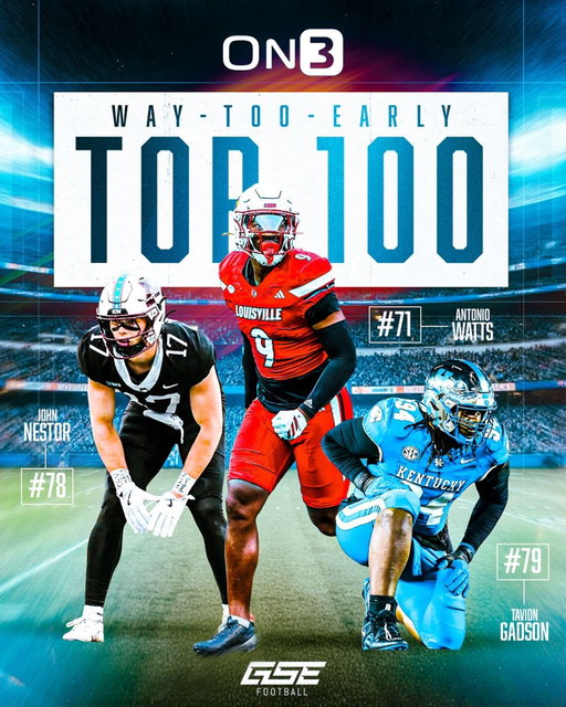 Congrats to our clients named to the @On3 Top 100 college football players for the 2026 season 🔥🙌

#GSEFootball #NIL
