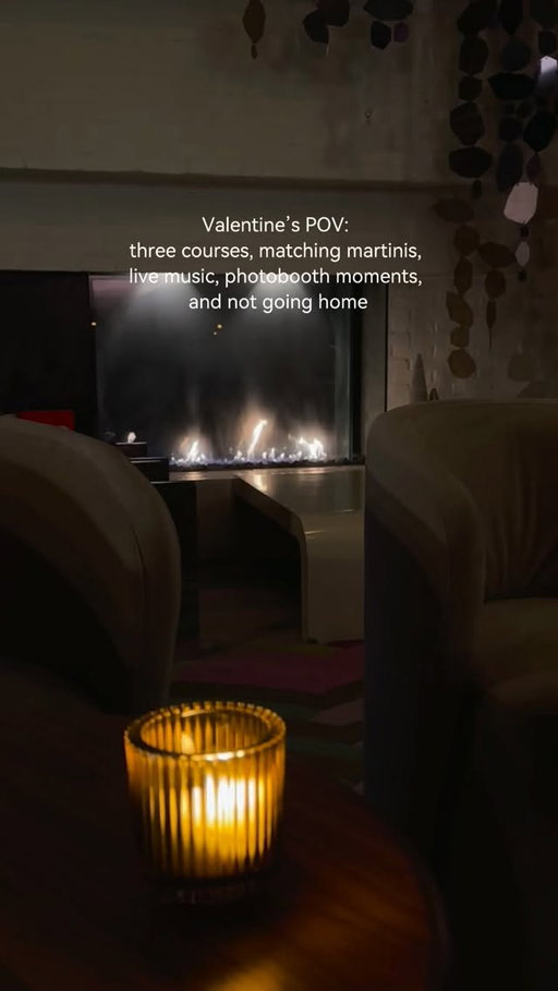 📍The Drake Lounge | Feb 13 + 14

Candlelight. Live piano. Personalized poetry. A Lounge that glows a little softer at night. And a three-course dinner made for two.

✨ Our Valentine’s prix fixe is designed for lingering — clinking glasses, leaning in, letting the music do some of the talking. And yes… a poem will be typed just for you by @everydaypeopletypewriterpoems.

Dinner is $85PP and includes welcome bubbles + a photobooth moment to remember it all.

✨ When 10:30PM hits, the DJ steps in — because some nights shouldn’t stop at dessert.

✨Don’t go home — go upstairs.
Book a room, grab our Valentine’s stayover package (dinner, the night, late checkout), and thank us later.

Reserve your dinner + stay via link in bio 🤍
