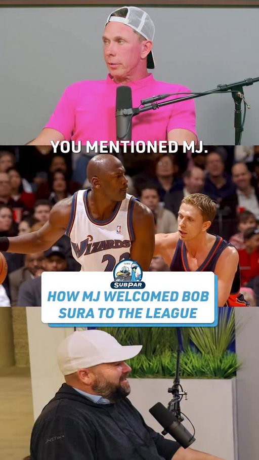 Bob Sura’s Welcome to the NBA Moment: featuring Michael Jordan and the Bulls.

Watch or listen now to the full episode with @ColtKnost and @thesleezyman!
