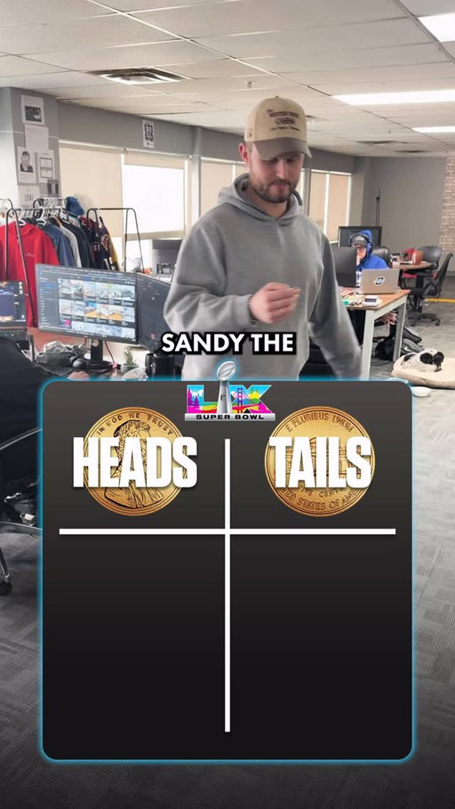 Will it be heads or tails at Super Bowl 60? #superbowl #nfl #nflfootball