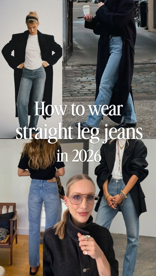 👖Payday priorities = the perfect 90’s straight leg jeans + the right shoes to go with them.

👌🏼The combo that makes your wardrobe feel instantly cooler (and way more expensive).

Comment “JEANS” ⬇️ and I’ll send you my stylist edit of the best investment and high-street stovepipe jeans to buy right now, plus exactly what shoes to wear with straight leg jeans 🤍 https://liketk.it/5PGi3

#fashiontrends #denim #jeans 

*images via Pinterest