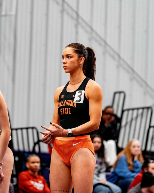 FIRST SCHOOL RECORD OF THE WEEKEND IN THE VERY FIRST EVENT‼️

Olivija Vaitaityte breaks her own school record in the Pentathlon with 4,167 points to open the weekend 🤠

#GoPokes I #run4okstate