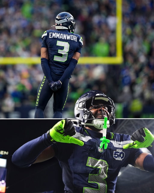 Nick Emmanwori has made an incredible impact as a rookie 👏 @eman7nick 

Super Bowl LX– Sunday Feb. 8 6:30pm ET on NBC
Stream on @NFLPlus + Peacock